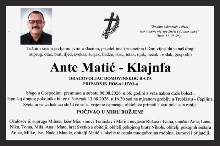 Ante Matić –  Klajnfa