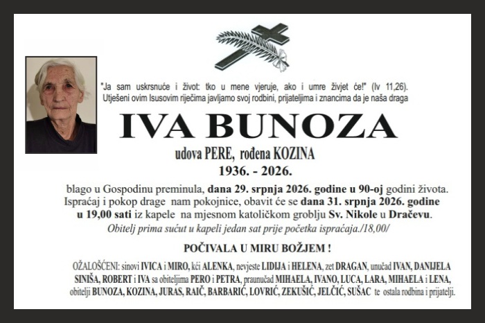 Iva  Bunoza