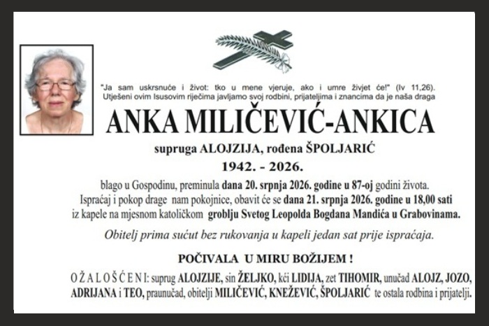 Anka Miličević –  Ankica