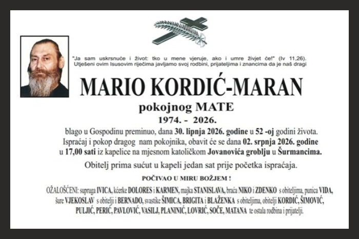 Mario Kordić –  Maran