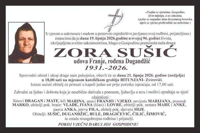 Zora  Sušić
