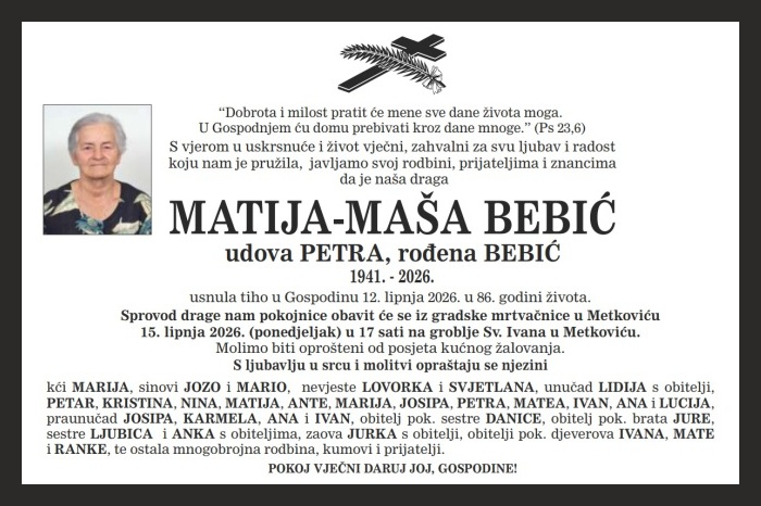 Matija – Maša  Bebić