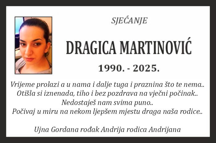 Dragica  Martinović
