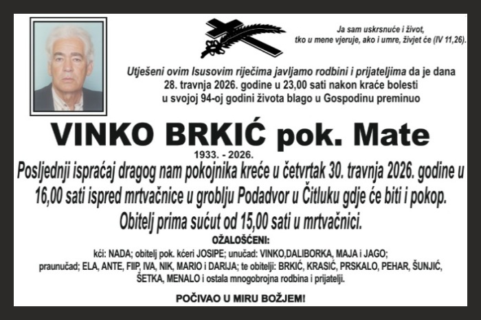 Vinko  Brkić