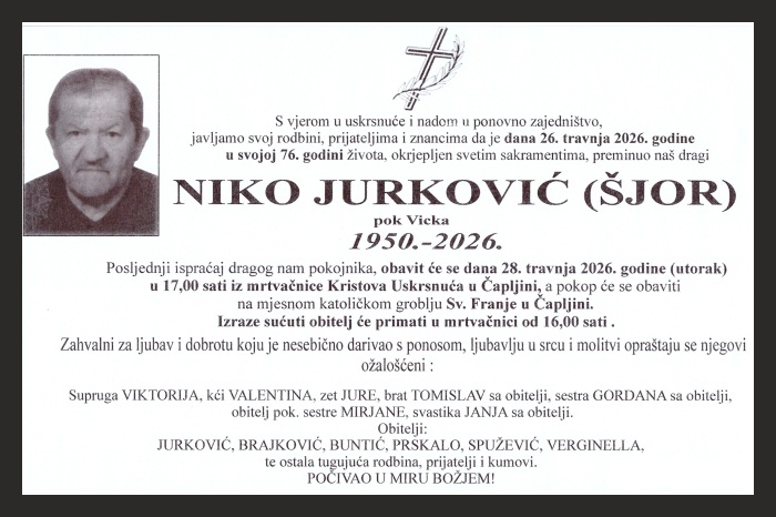 Niko Jurković  (Šjor)