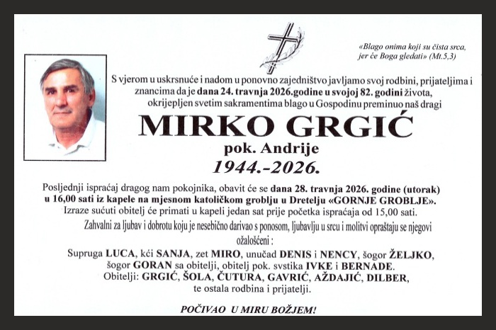 Mirko  Grgić