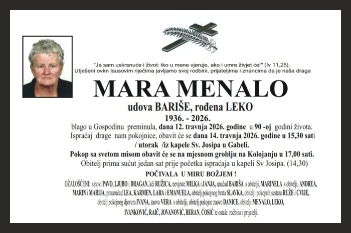 Mara  Menalo