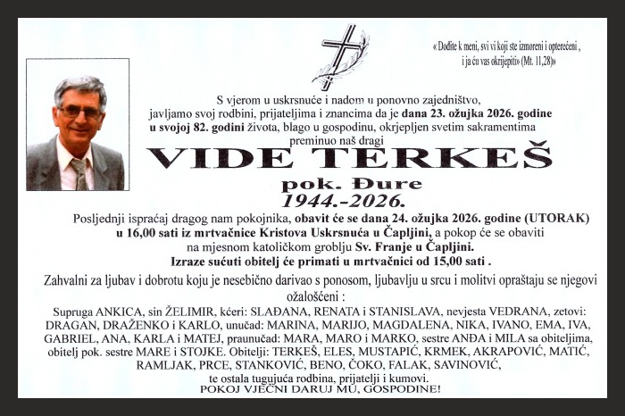 Vide  Terkeš