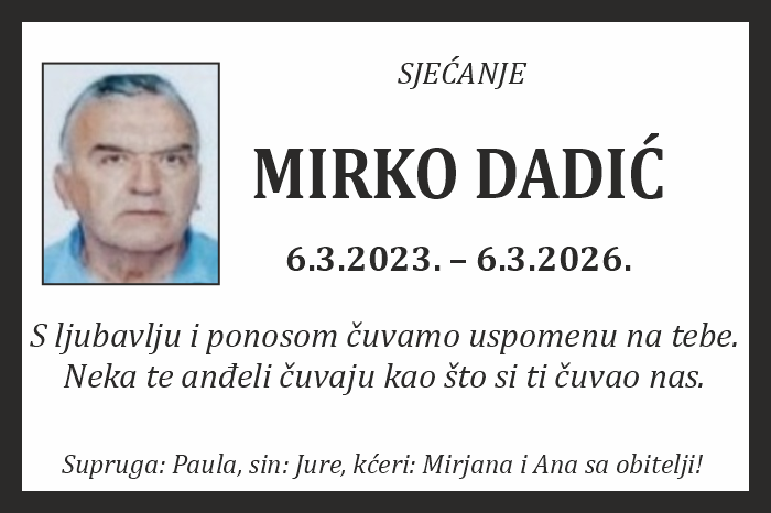 Mirko  Dadić