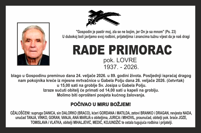 Rade  Primorac