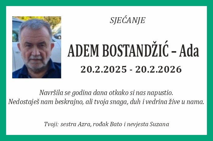 Adem Bostandžić –  Ada