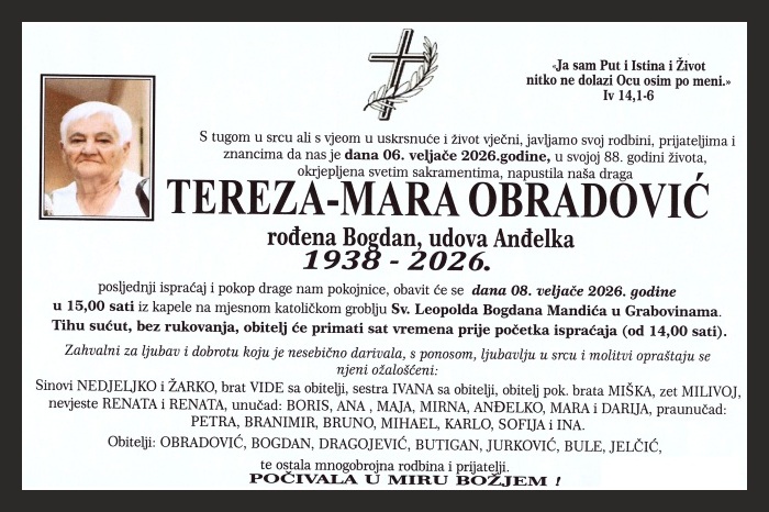 Tereza – Mara  Obradović