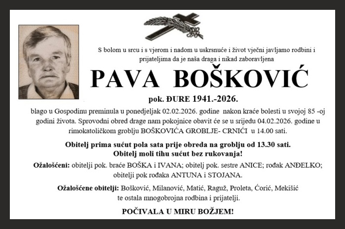 Pava  Bošković