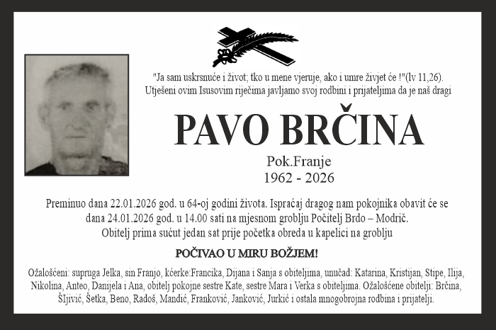 Pavo  Brčina