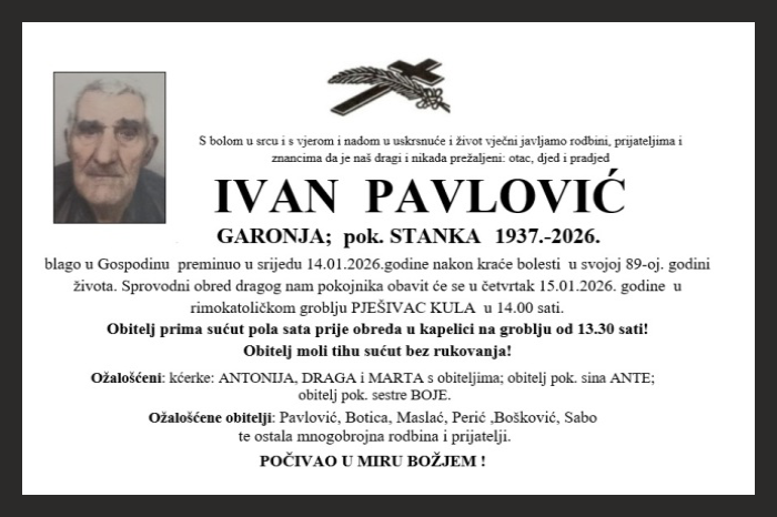 Ivan Pavlović  Garonja