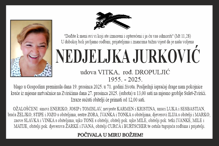 Nedjeljka  Jurković