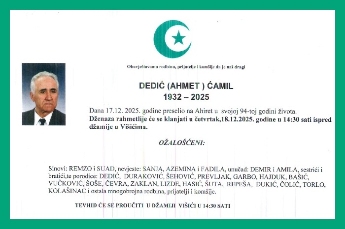 Dedić  Ćamil