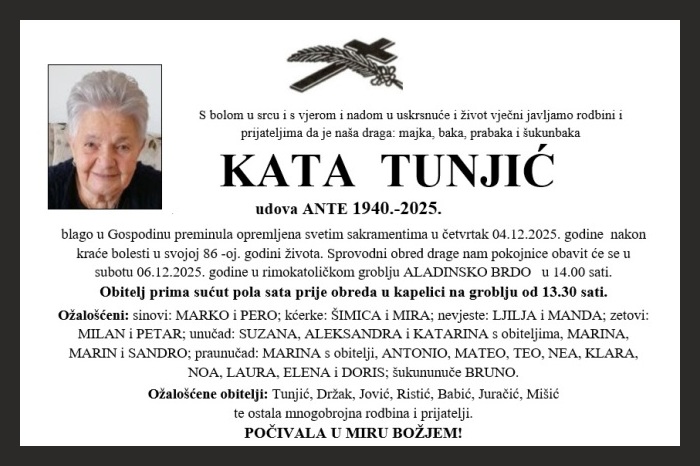 Kata  Tunjić