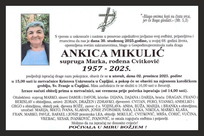 Ankica  Mikulić