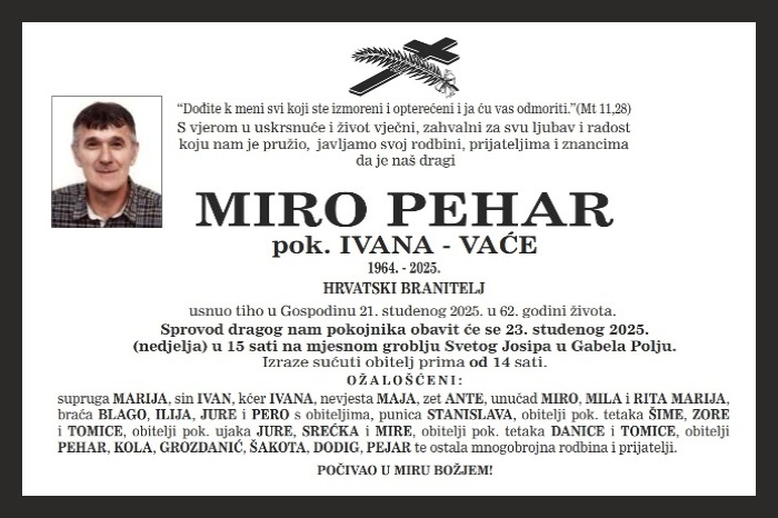 Miro  Pehar