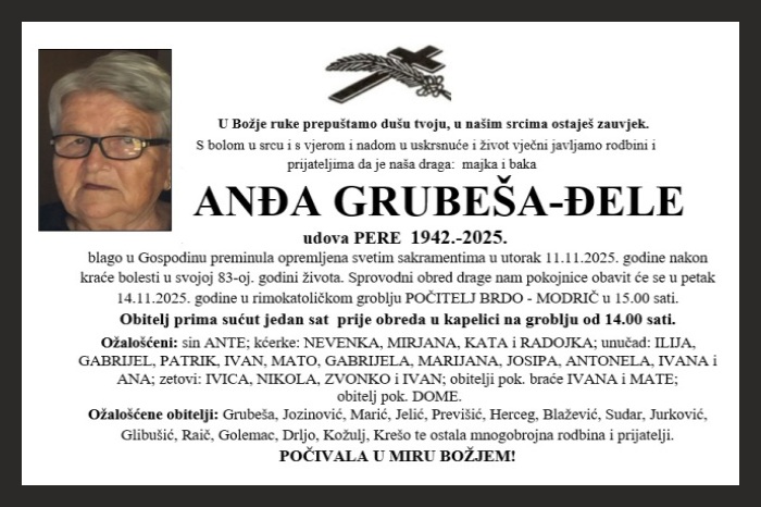 Anđa Grubeša –  Đele