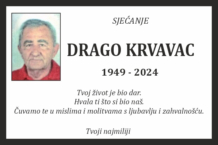 Drago  Krvavac