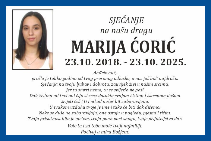 Marija  Ćorić