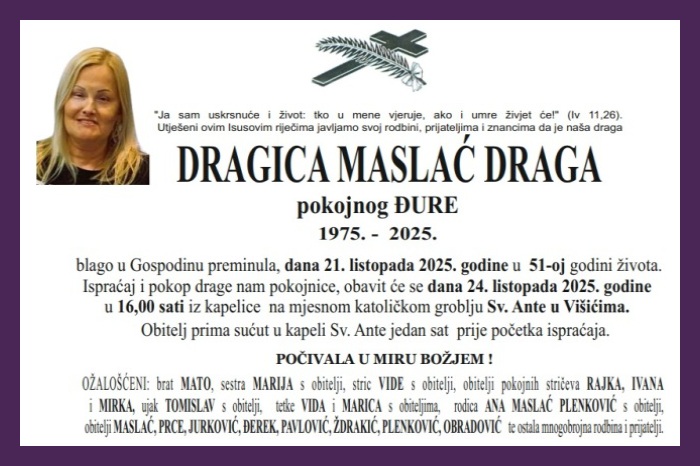 Dragica Maslać  Draga