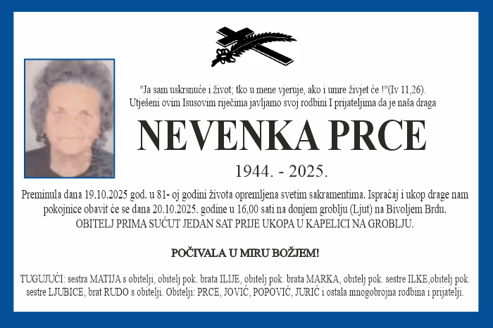 Nevenka  Prce