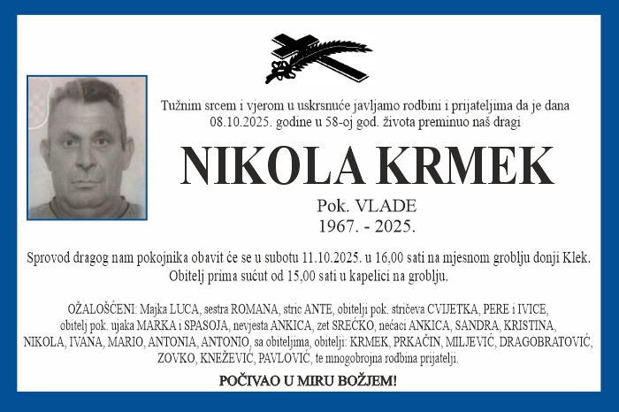 Nikola  Krmek