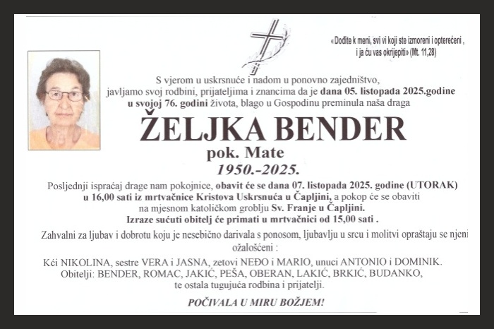 Željka  Bender