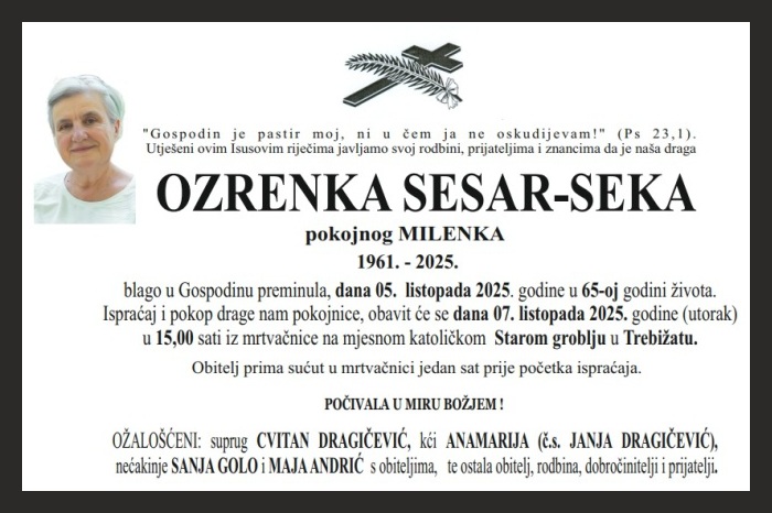 Ozrenka Sesar –  Seka
