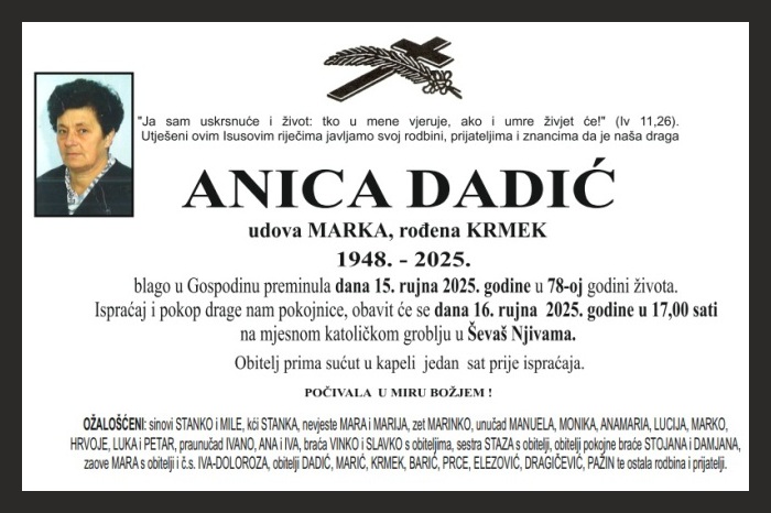 Anica  Dadić