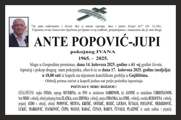 Ante Popović –  Jupi