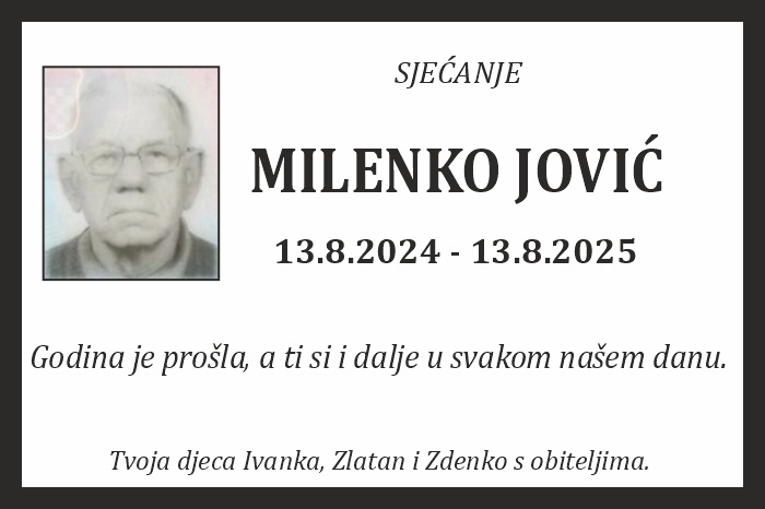 Milenko  Jović