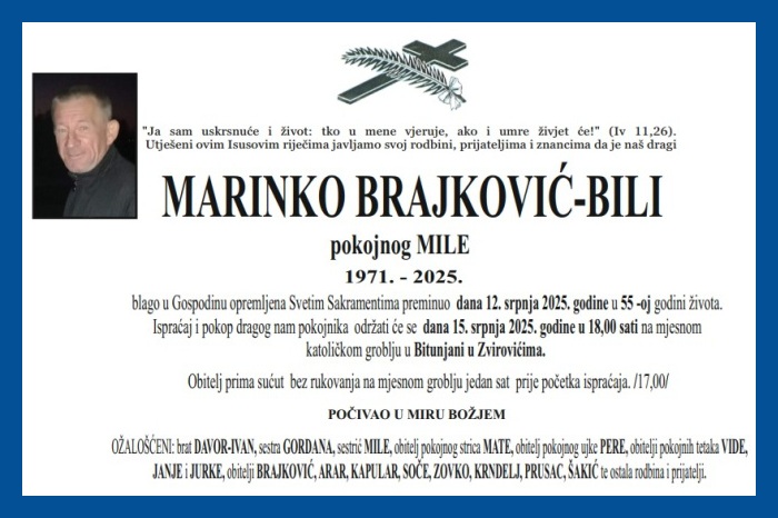 Marinko Brajković –  Bili