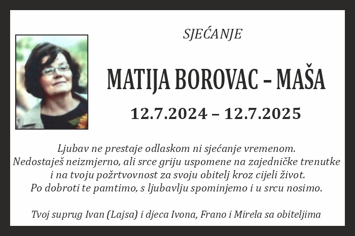 Matija Borovac –  Maša