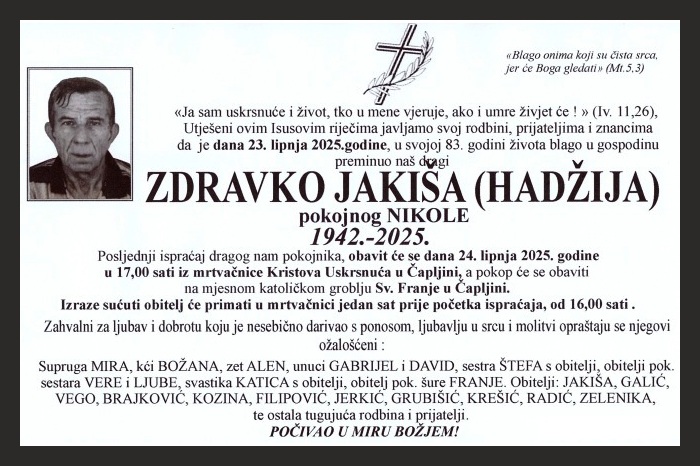 Zdravko Jakiša  (Hadžija)