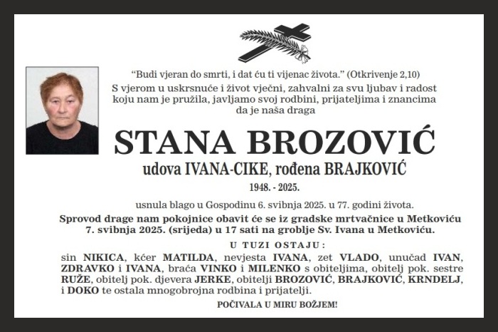 Stana  Brozović