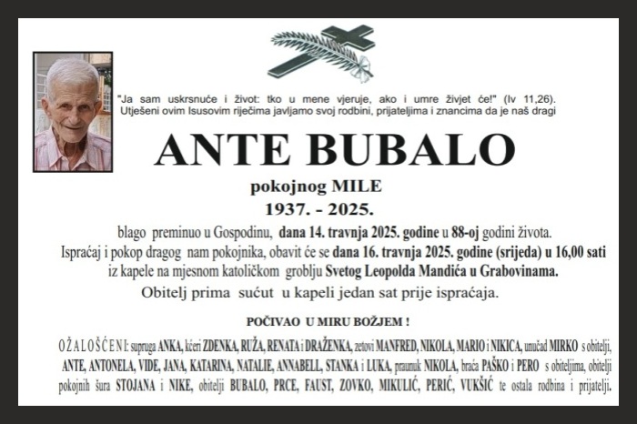 Ante  Bubalo