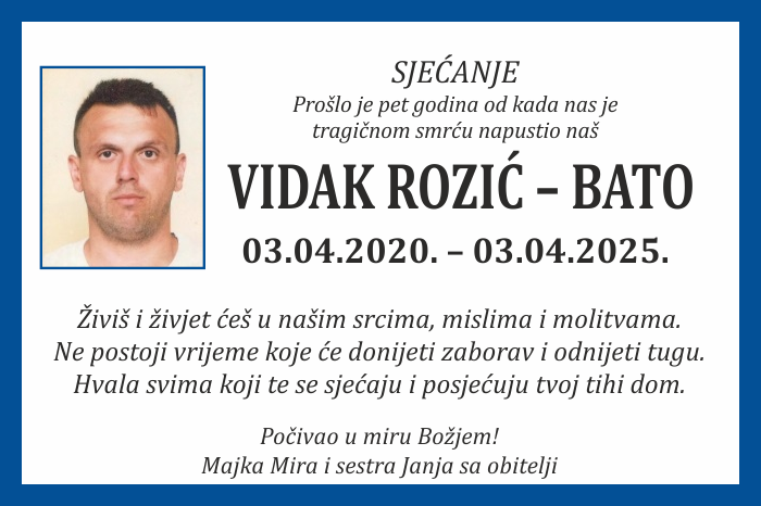 Vidak Rozić –  Bato