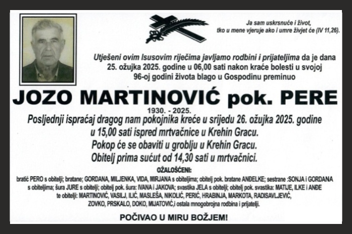Jozo  Martinović