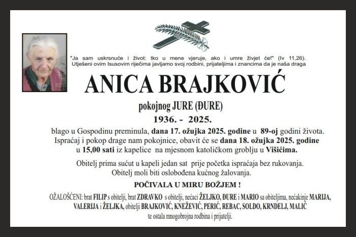Anica  Brajković