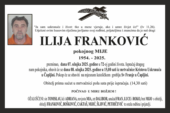 Ilija  Franković
