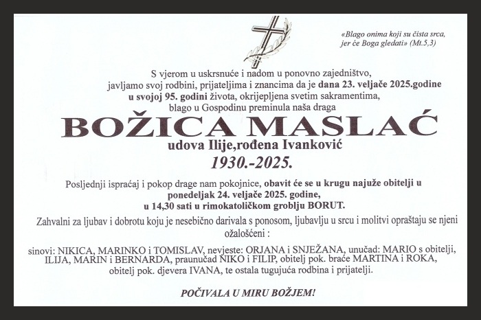 Božica  Maslać