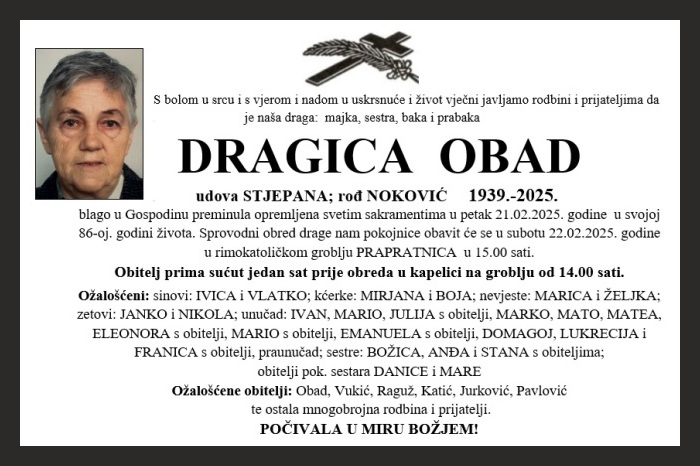 Dragica  Obad