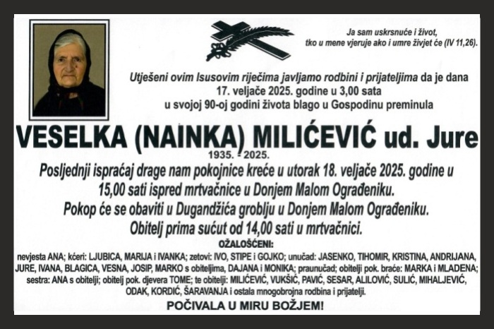 Veselka (Nainka)  Milićević