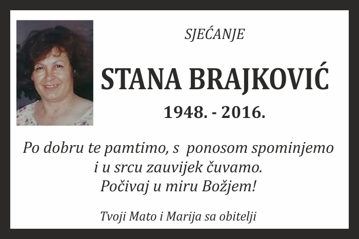 Stana  Brajković