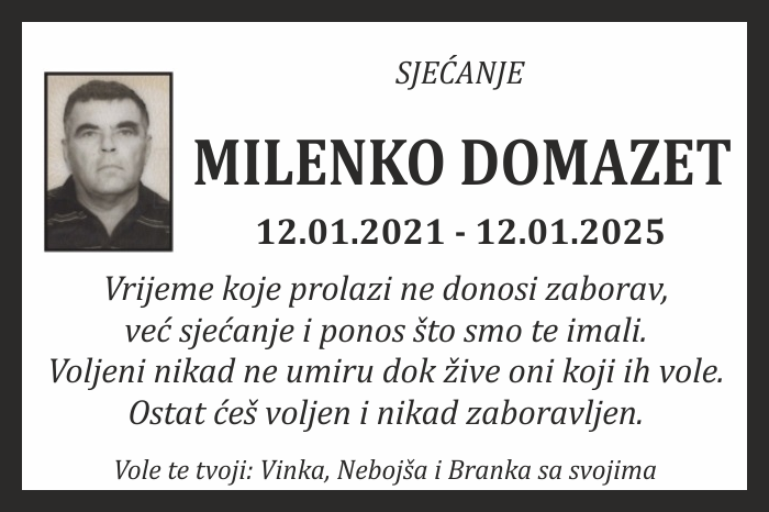 Milenko  Domazet