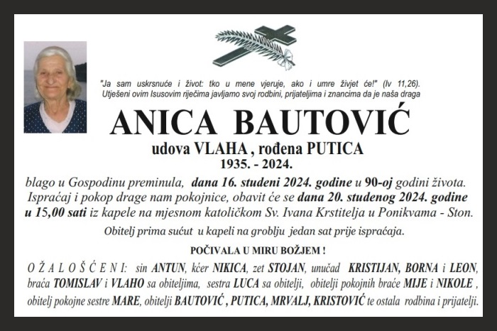 Anica  Bautović